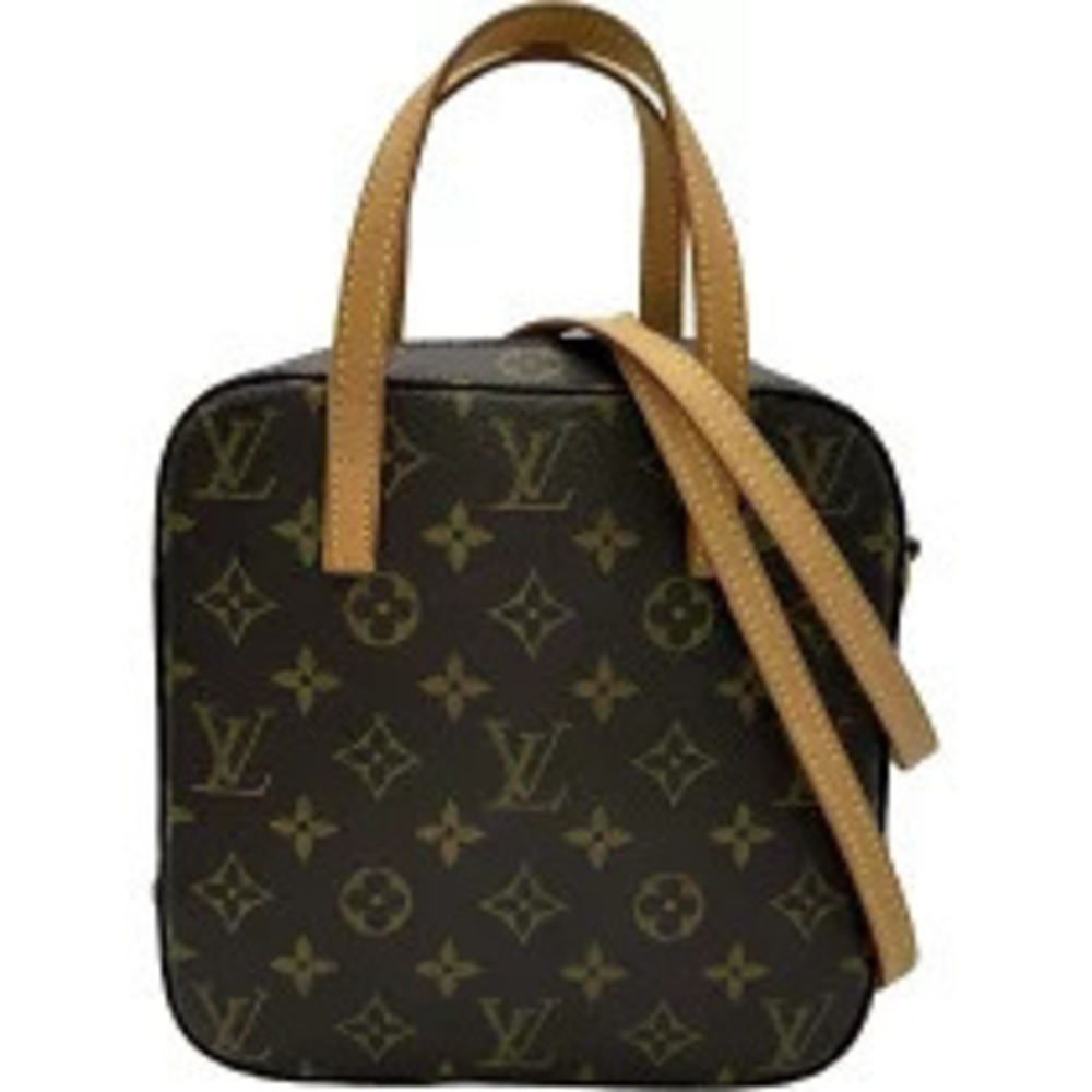 Louis Vuitton Spontini Brown Monogram Canvas Shoulder Bag